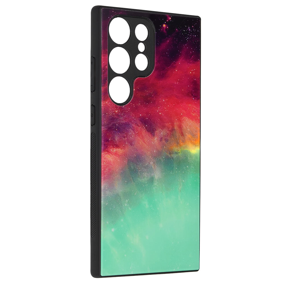 Suojakotelo Samsung Galaxy S23 Ultra S918, Techsuit, Glaze, Turkoosi