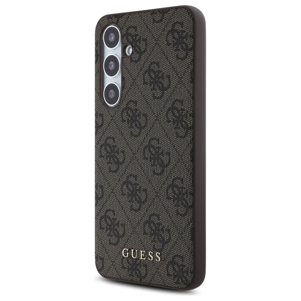 Kotelo Samsung Galaxy S24 FE S721:lle, Guess, 4G Classic, Ruskea