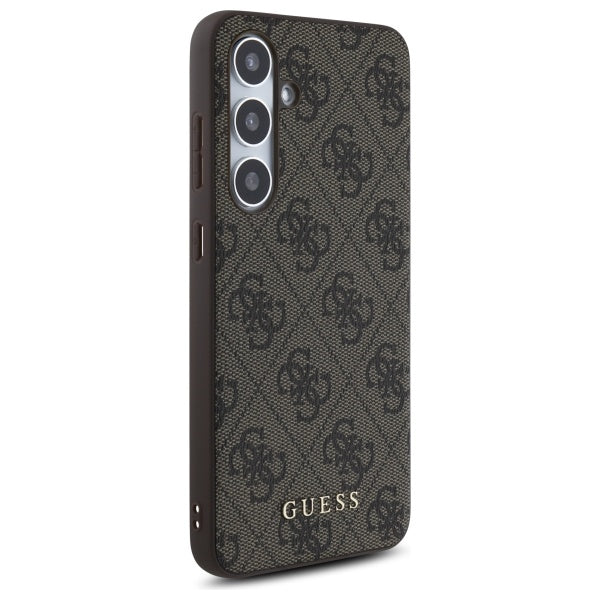 Kotelo Samsung Galaxy S24 FE S721:lle, Guess, 4G Classic, Ruskea