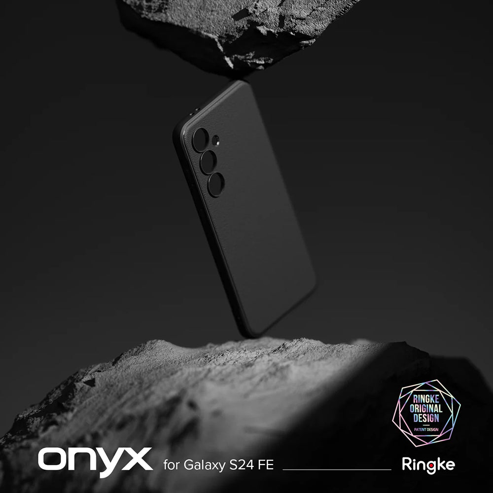 Kuori Samsung Galaxy S24 FE S721:lle, Ringke, Onyx, Musta