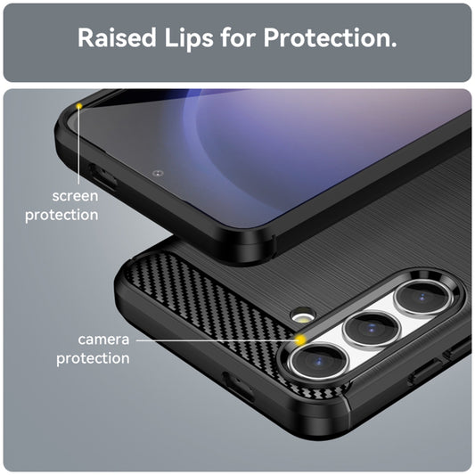 Kuori Samsung Galaxy S24 FE S721:lle, Techsuit, Hiili, Musta