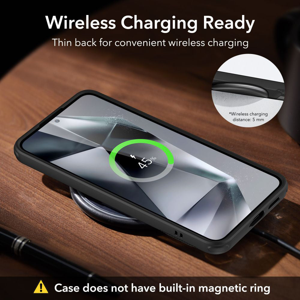 Kotelo Samsung Galaxy S24+ S926, ESR, Air Shield Boost Kickstand, Musta