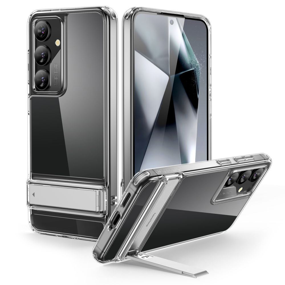 Suojakotelo Samsung Galaxy S24+ S926, ESR, Air Shield Boost Kickstand, Läpinäkyvä