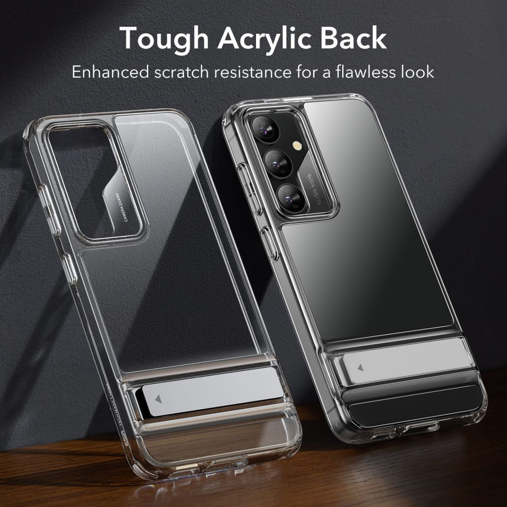 Suojakotelo Samsung Galaxy S24+ S926, ESR, Air Shield Boost Kickstand, Läpinäkyvä