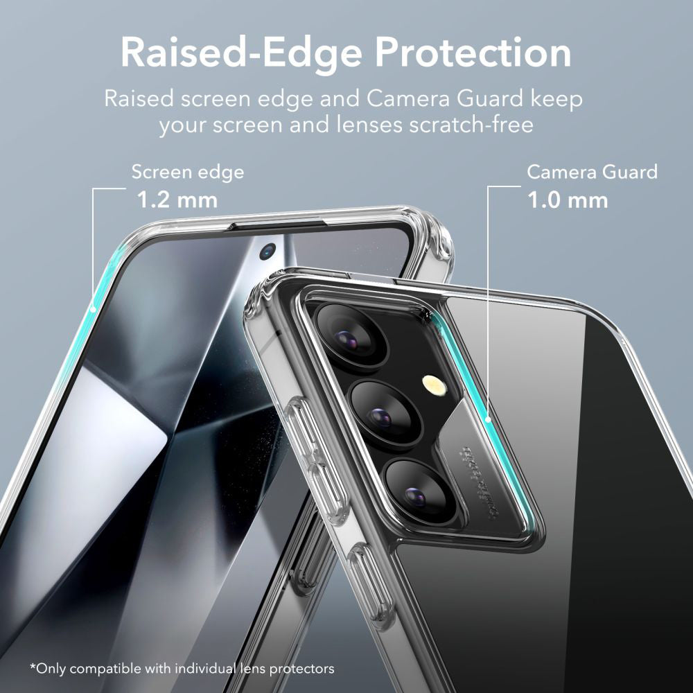 Suojakotelo Samsung Galaxy S24+ S926, ESR, Air Shield Boost Kickstand, Läpinäkyvä