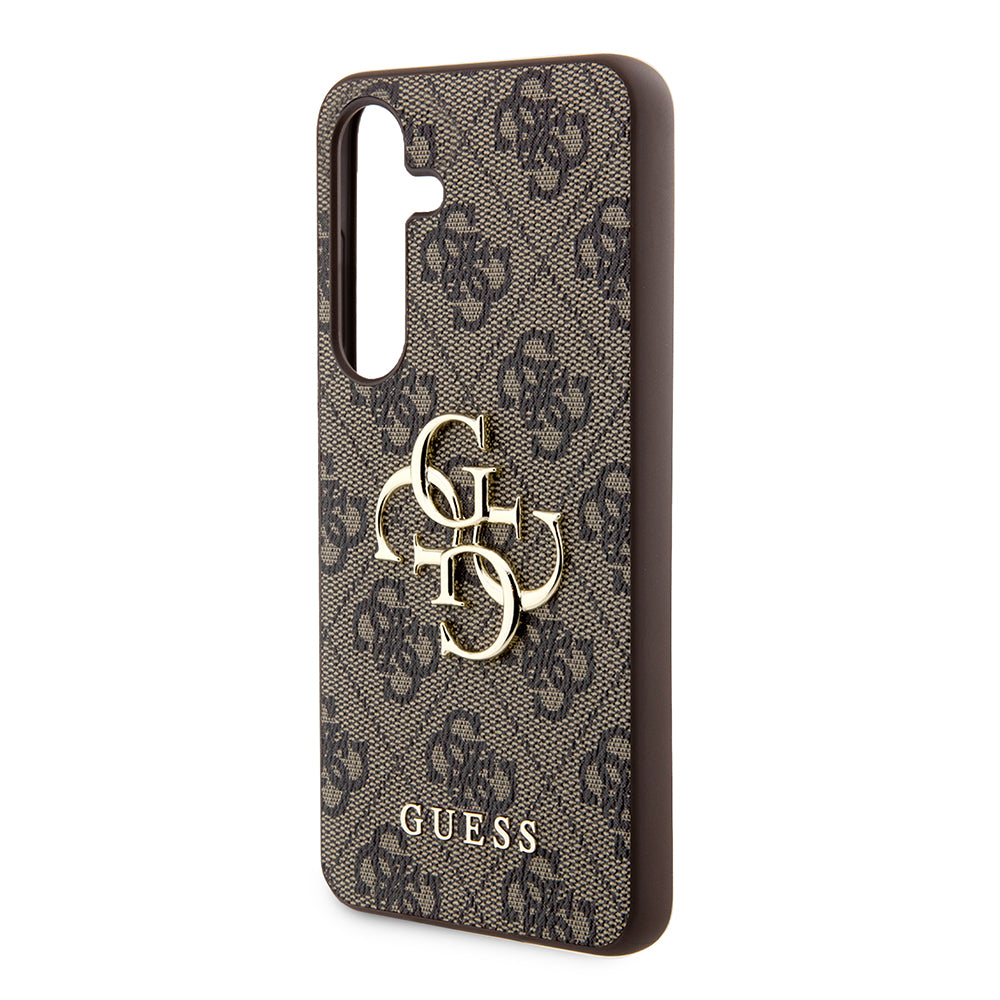 Suojakotelo Samsung Galaxy S24+ S926, Guess, 4G Big Logo, Ruskea