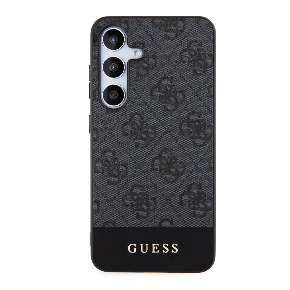 Suojakotelo Samsung Galaxy S24+ S926, Guess, 4G Stripe, Musta