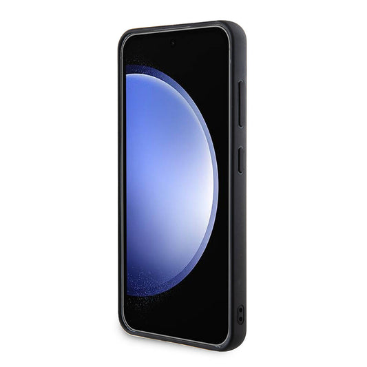 Kotelo Samsung Galaxy S24+ S926, Guess, Rhinestone Triangle Logo, Musta