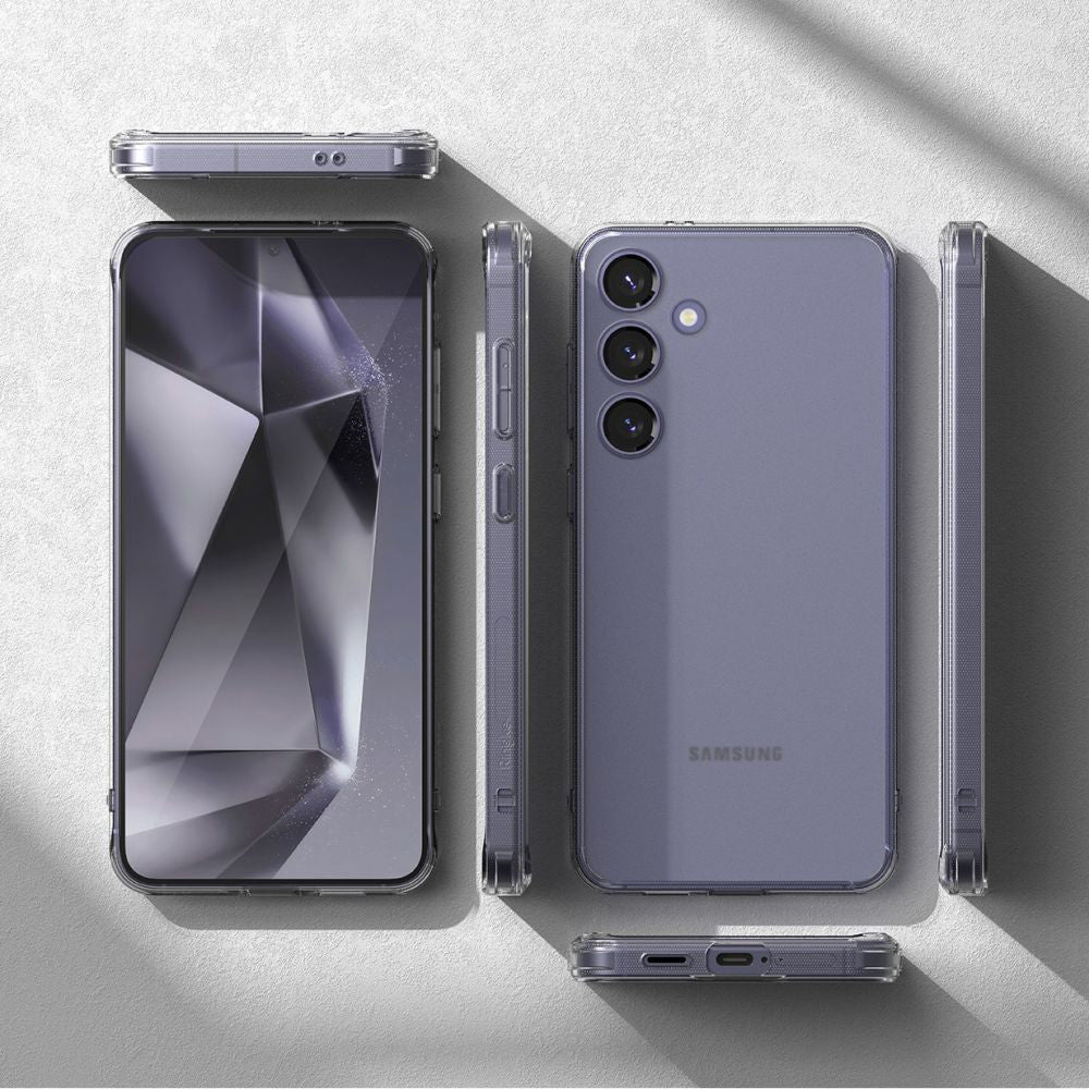 Suojakotelo Samsung Galaxy S24+ S926, Ringke, Fusion, Matta Läpinäkyvä