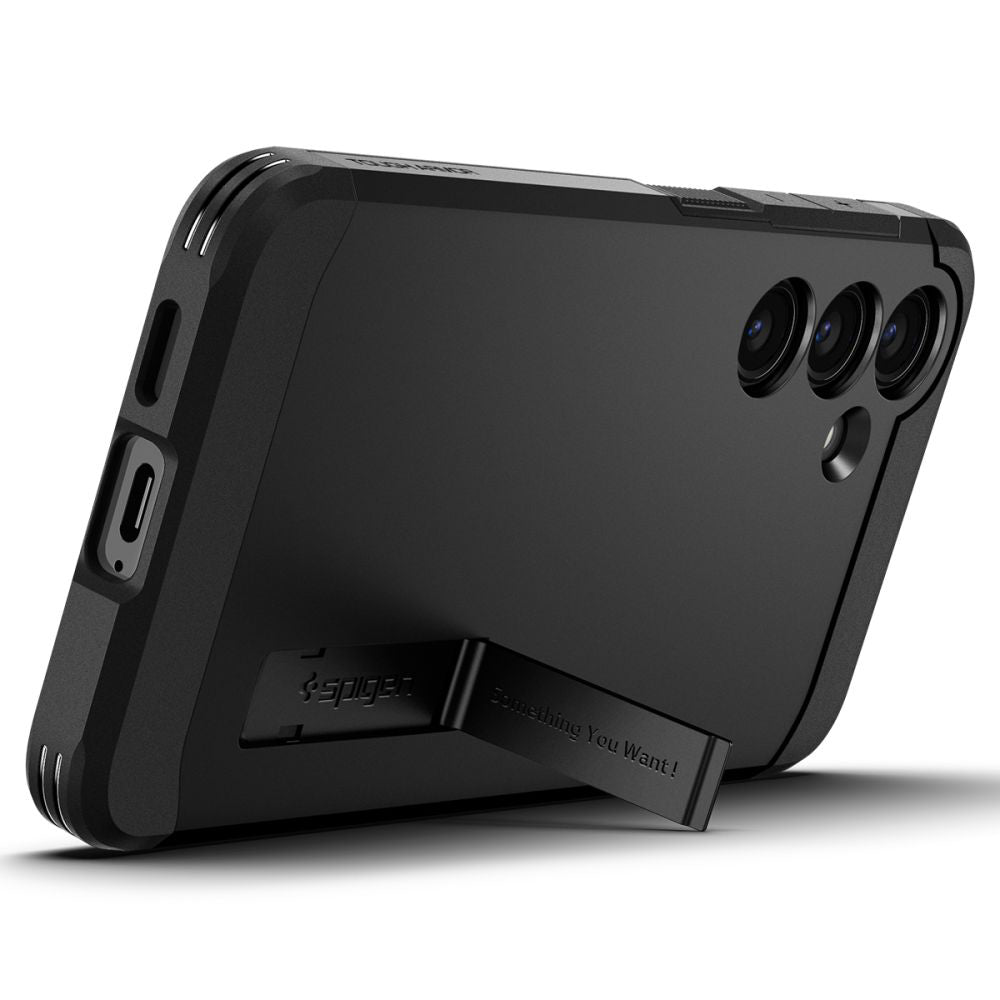Kotelo Samsung Galaxy S24+ S926, Spigen, Tough Armor, Musta ACS07332