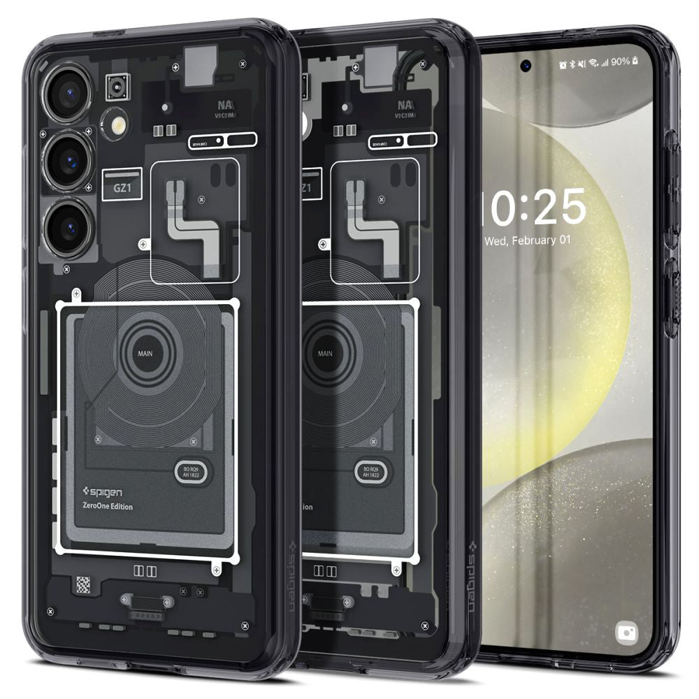 Kotelo Samsung Galaxy S24 S921:lle, Spigen, Ultra Hybrid Zero One, Mattamusta ACS07350