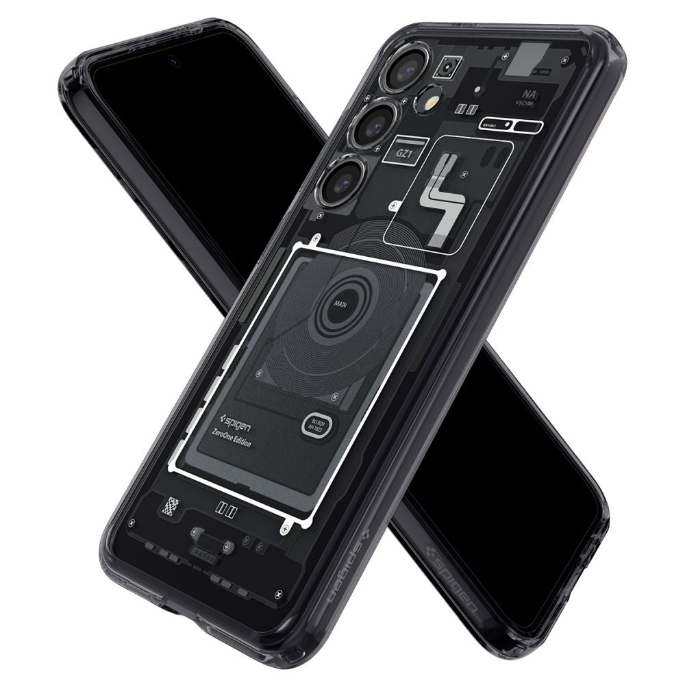 Kotelo Samsung Galaxy S24 S921:lle, Spigen, Ultra Hybrid Zero One, Mattamusta ACS07350
