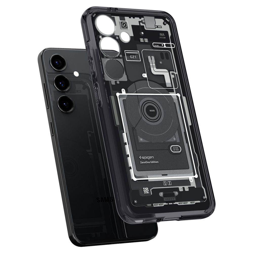 Kotelo Samsung Galaxy S24 S921:lle, Spigen, Ultra Hybrid Zero One, Mattamusta ACS07350