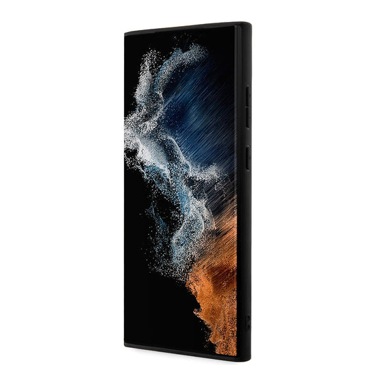 Kotelo Samsung Galaxy S24 Ultra S928:lle, Guess, 4G Stripe, Musta