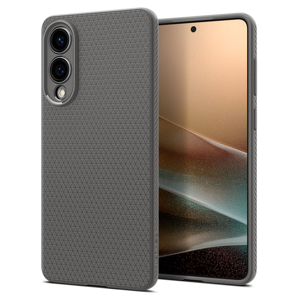 Suojakotelo Samsung Galaxy S25 Edge S937, Spigen, Liquid Air, Harmaa
