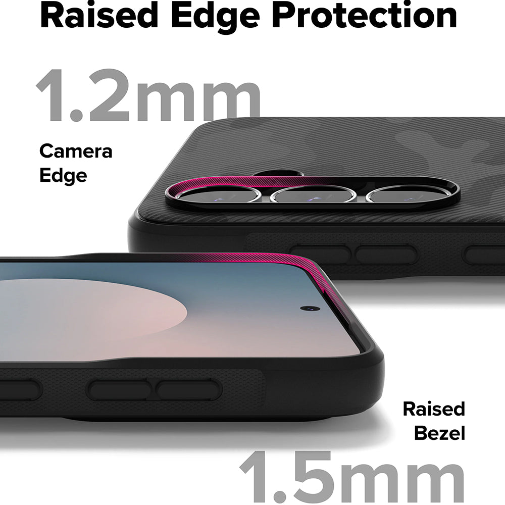 Kuori Samsung Galaxy S25 FE:lle, Ringke, Onyx, Maastokuvioinen