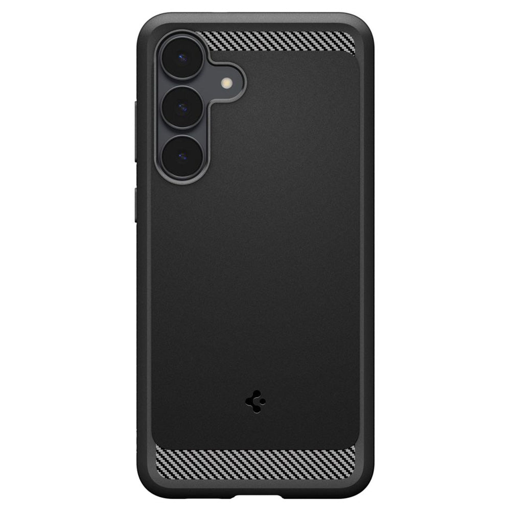 Suojakotelo Samsung Galaxy S25 FE:lle, Spigen, Rugged Armor, Mattamusta ACS10025