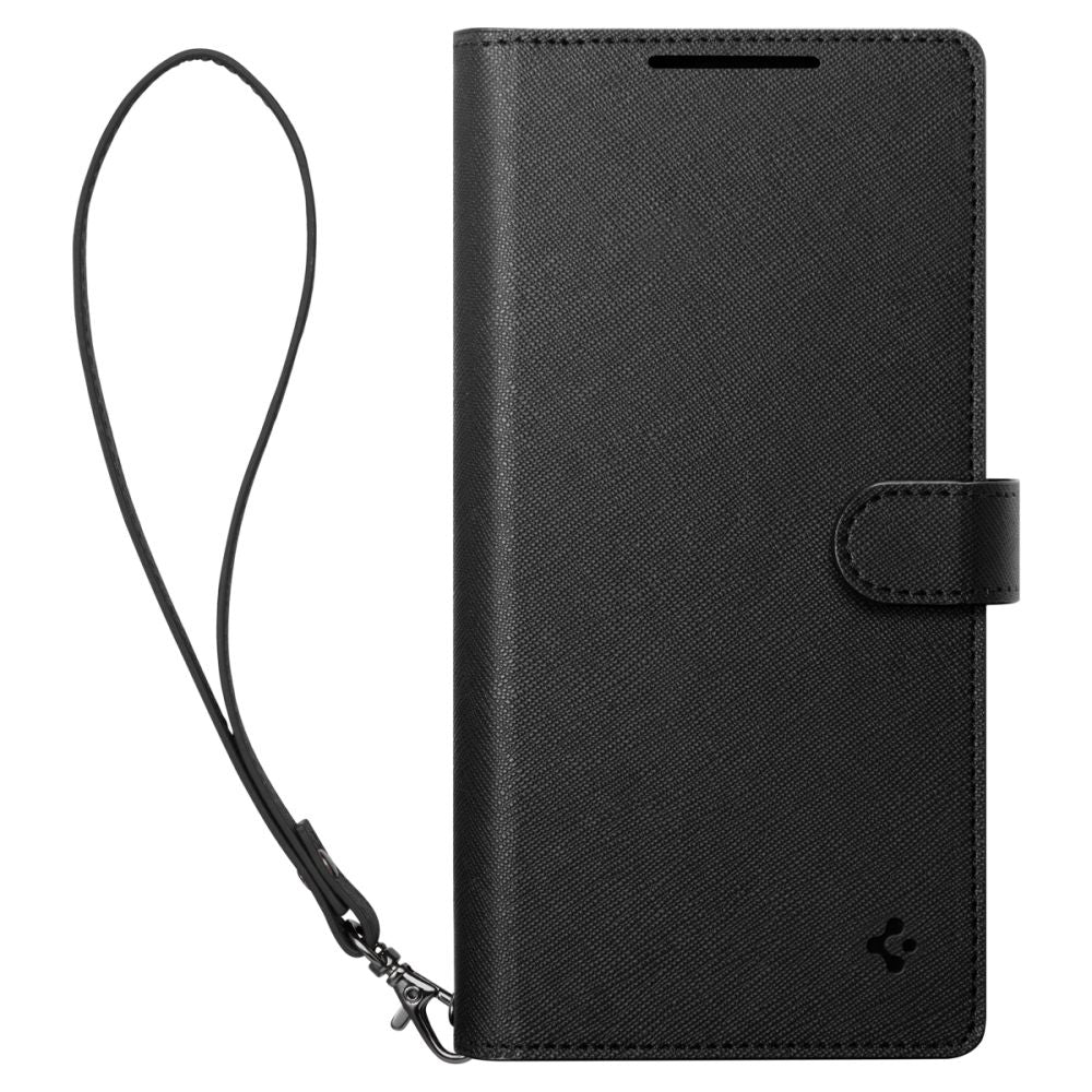 Kotelo Samsung Galaxy S25+ S936, Spigen, Wallet S, Musta ACS09125