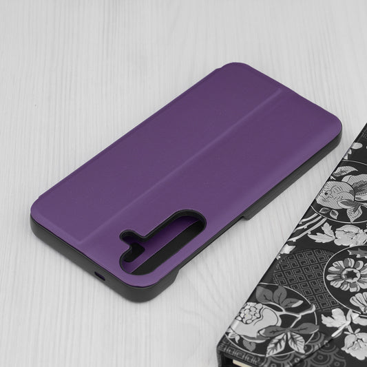 Kuori Samsung Galaxy S25+ S936:lle, Techsuit, eFold, Violetti