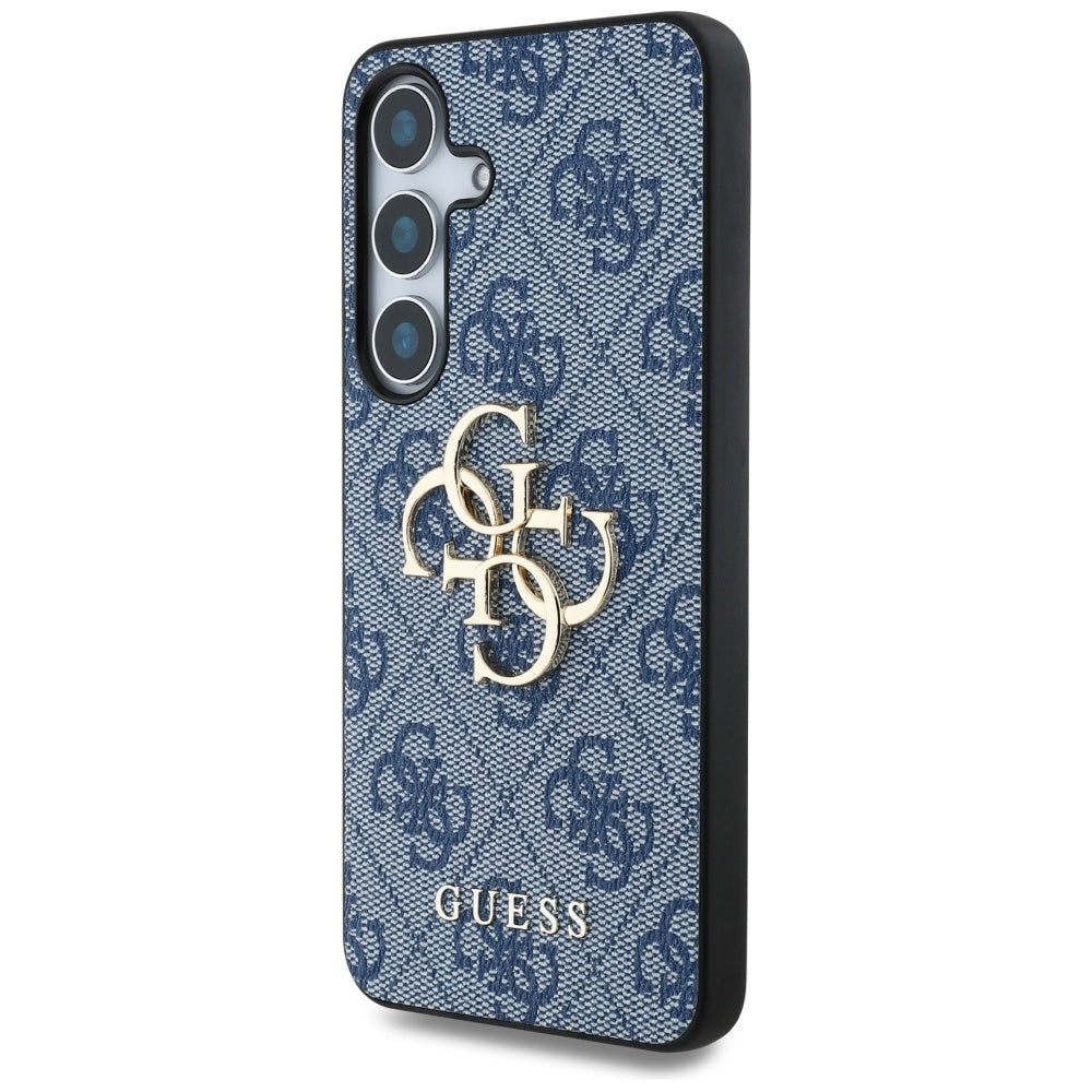 Suojakotelo Samsung Galaxy S25 S931:lle, Guess, 4G Big Logo, Sininen