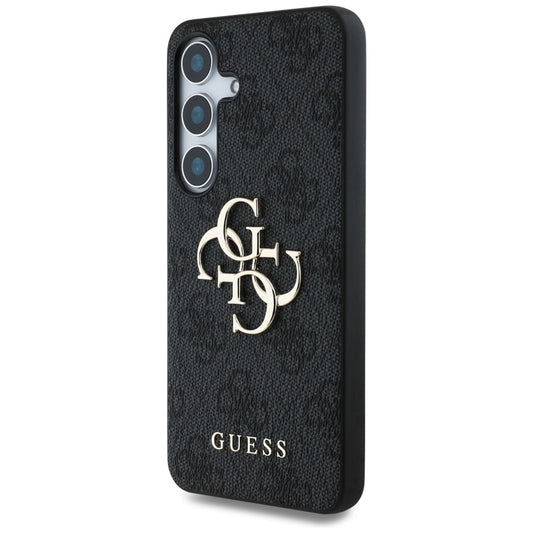 Suojakotelo Samsung Galaxy S25 S931:lle, Guess, 4G Big Logo, Musta