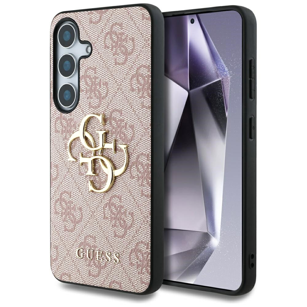 Suojakotelo Samsung Galaxy S25 S931:lle, Guess, 4G Big Logo, Pinkki