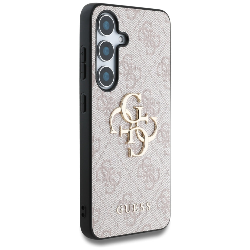 Suojakotelo Samsung Galaxy S25 S931:lle, Guess, 4G Big Logo, Pinkki