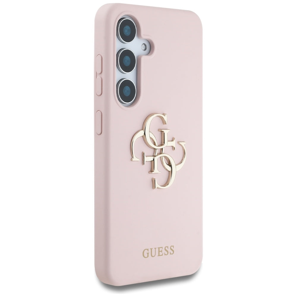Case for Samsung Galaxy S25 S931, Guess, 4G Big, Pink