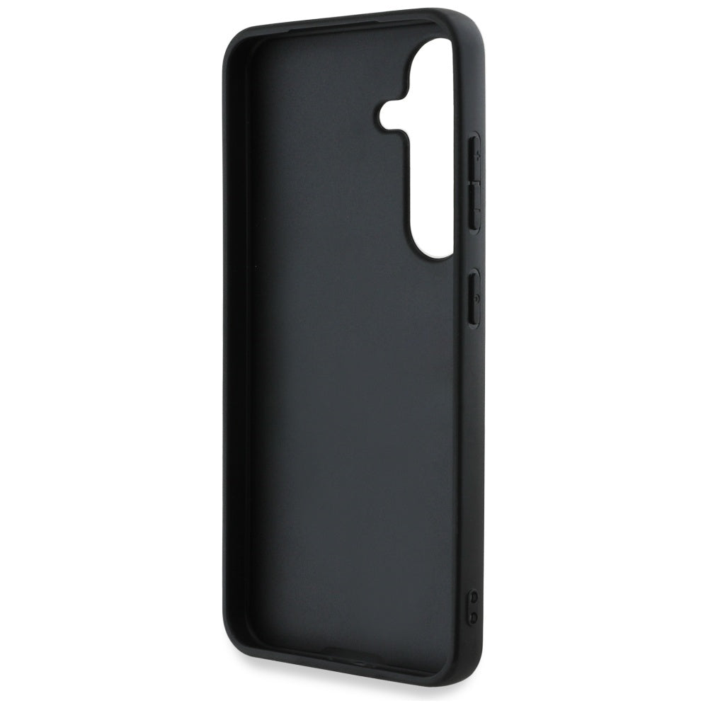Case for Samsung Galaxy S25 S931, Karl Lagerfeld, Monogram Karl's Head, Black