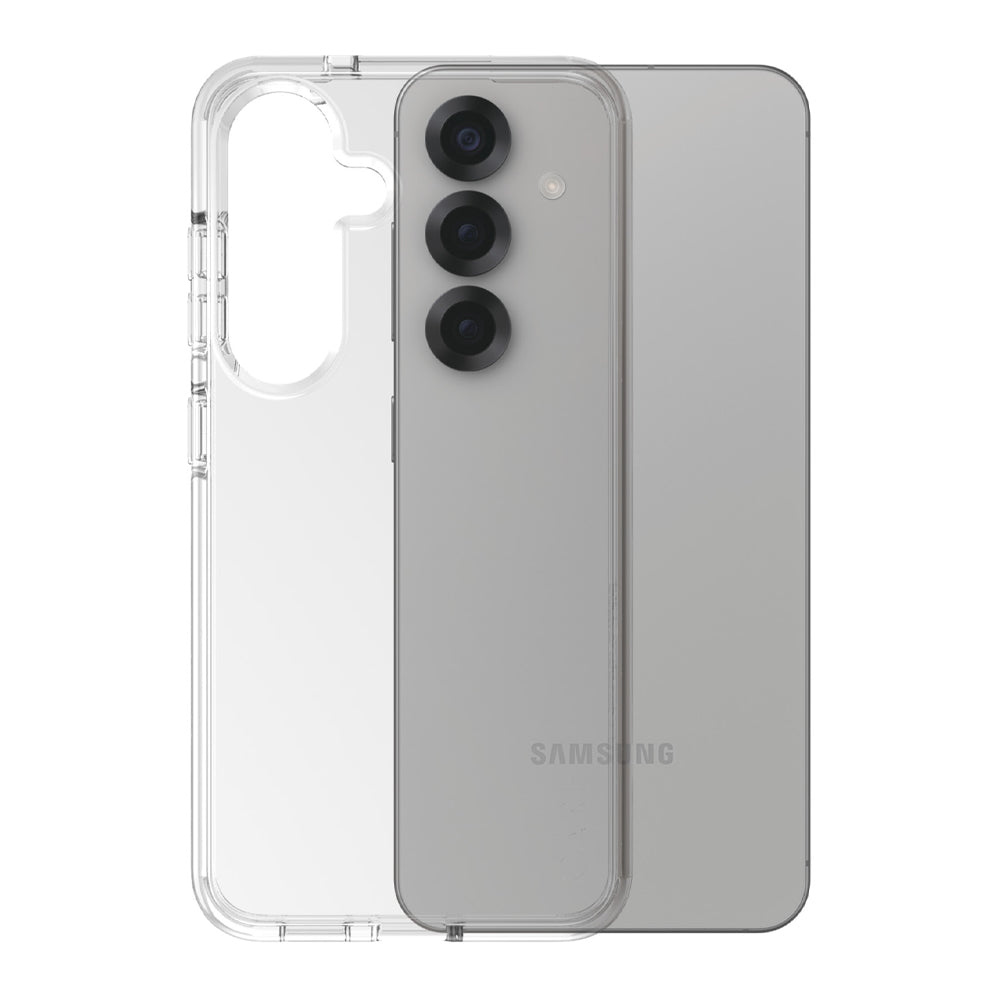 Suojakotelo Samsung Galaxy S25 S931:lle, PanzerGlass, Care Urban Combat, Läpinäkyvä