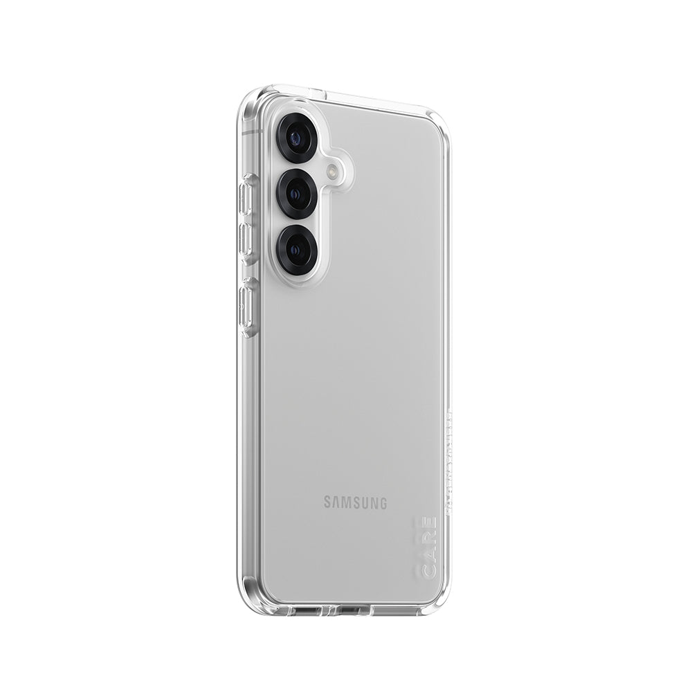 Suojakotelo Samsung Galaxy S25 S931:lle, PanzerGlass, Care Urban Combat, Läpinäkyvä