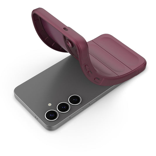 Kuori Samsung Galaxy S25 S931:lle, Techsuit, Magic Shield, Musta