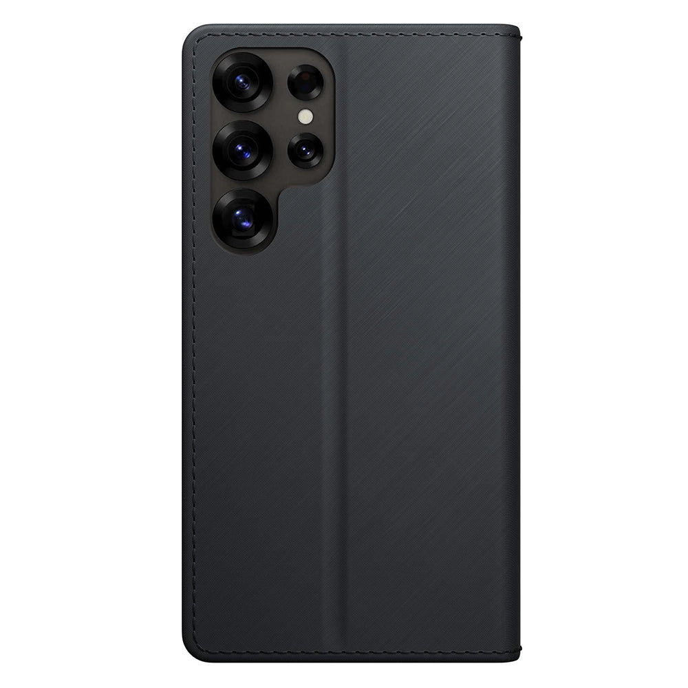 Kuori Samsung Galaxy S25 Ultra S938:lle, 3MK, Lompakko, Musta