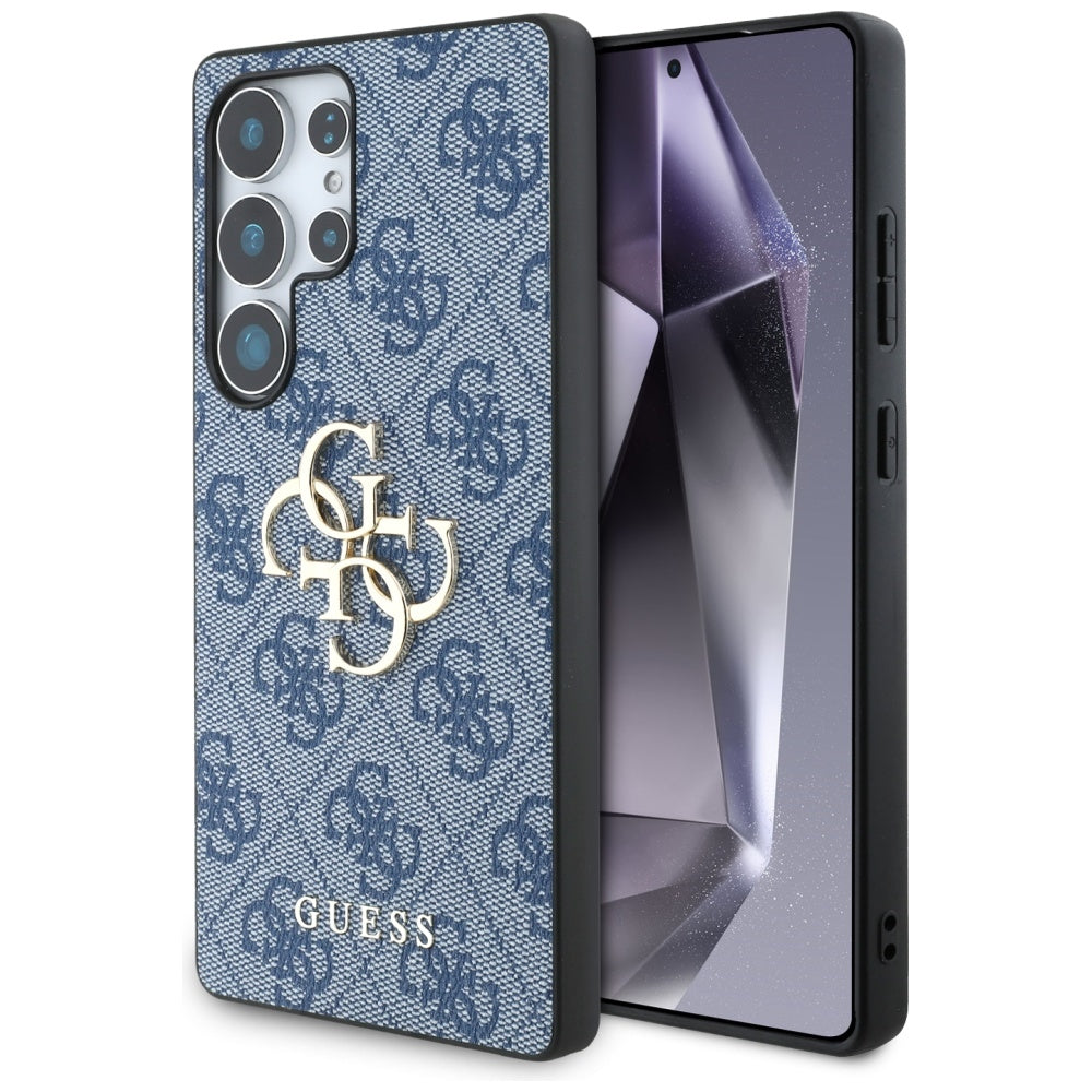 Suojakotelo Samsung Galaxy S25 Ultra S938:lle, Guess, 4G Big Logo, Sininen