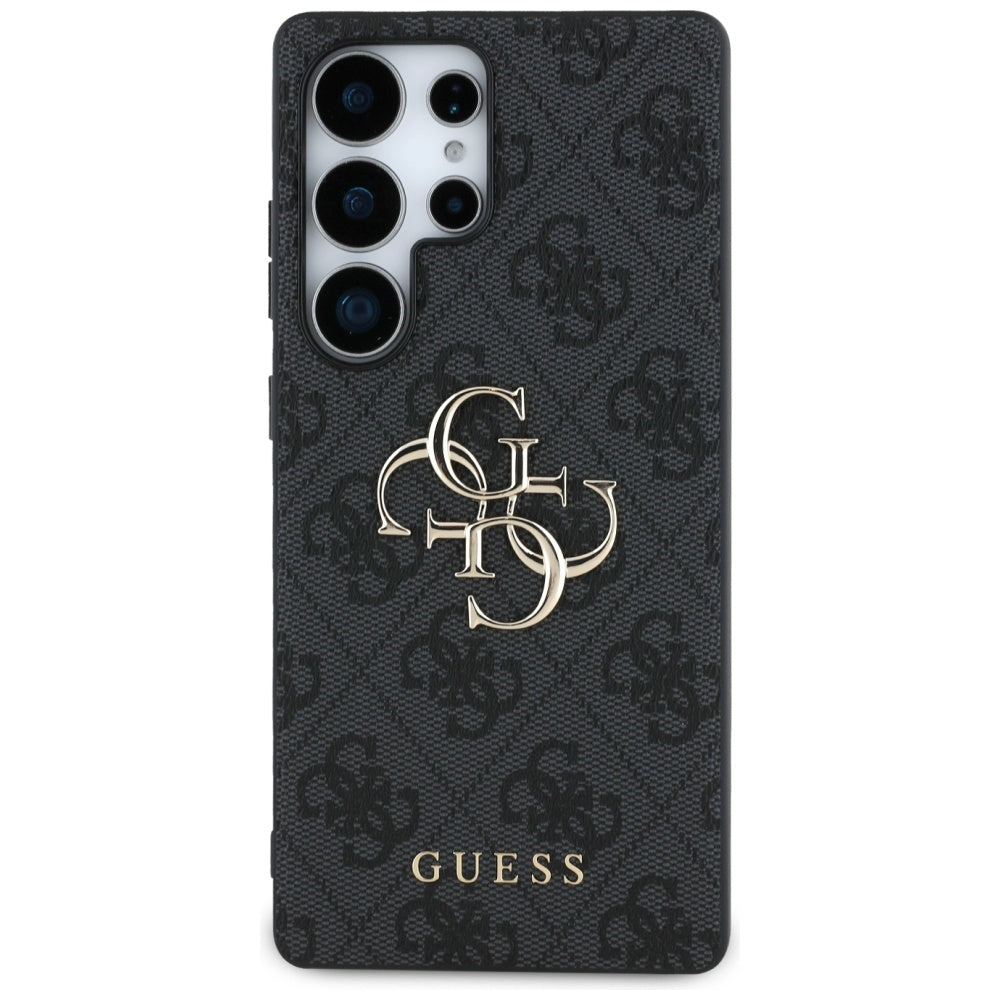 Kotelo Samsung Galaxy S25 Ultra S938:lle, Guess, 4G Big Logo, Musta