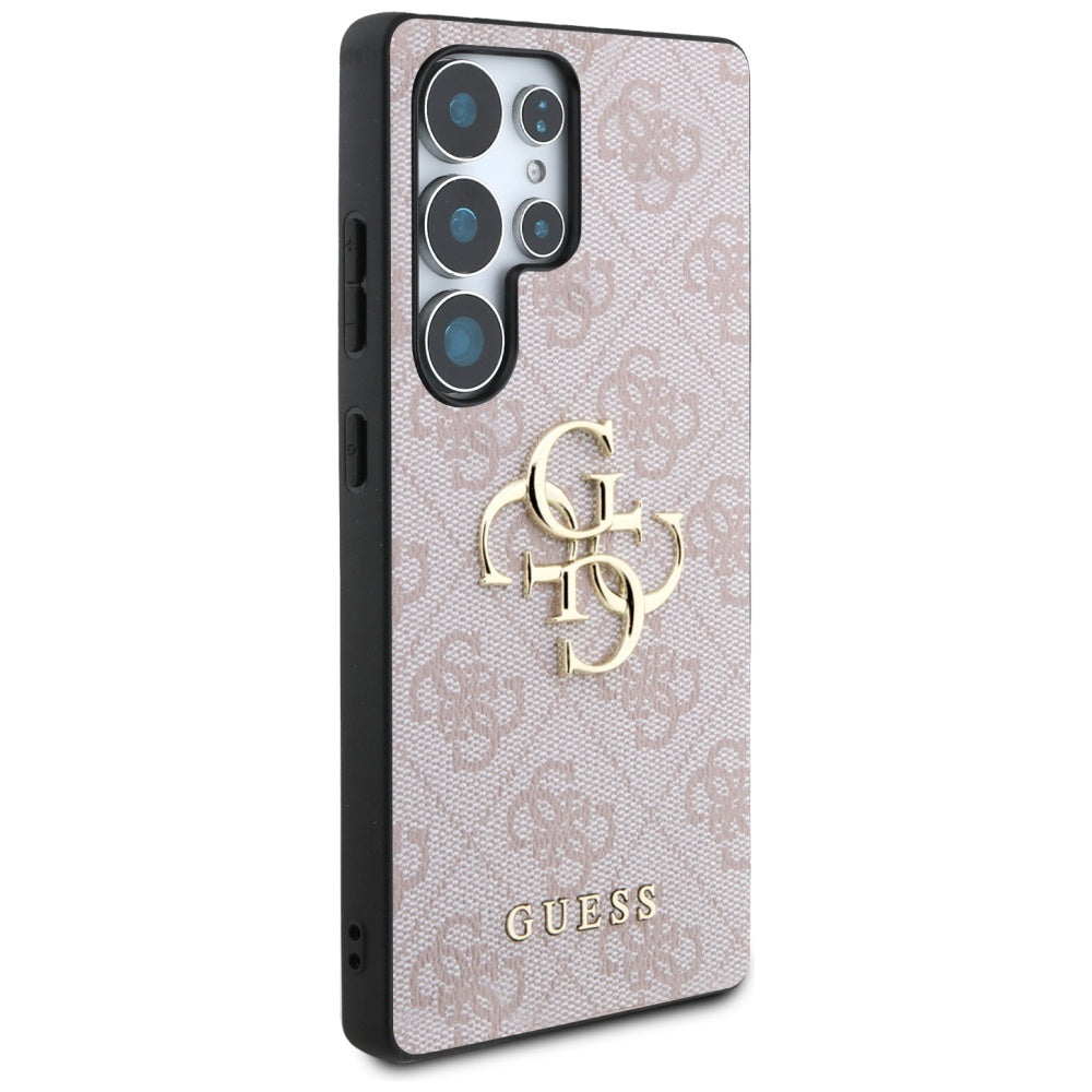 Suojakotelo Samsung Galaxy S25 Ultra S938:lle, Guess, 4G Big Logo, Pinkki