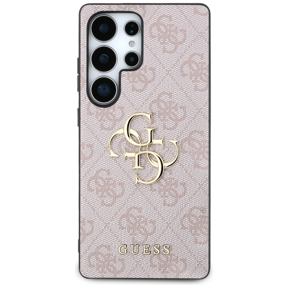 Suojakotelo Samsung Galaxy S25 Ultra S938:lle, Guess, 4G Big Logo, Pinkki