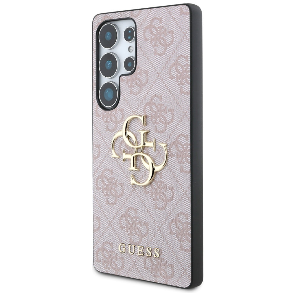 Suojakotelo Samsung Galaxy S25 Ultra S938:lle, Guess, 4G Big Logo, Pinkki