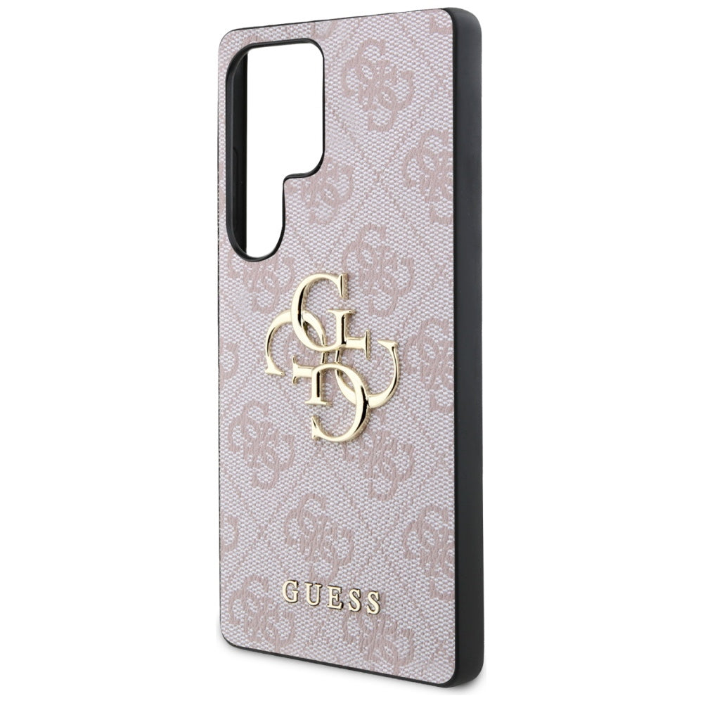 Suojakotelo Samsung Galaxy S25 Ultra S938:lle, Guess, 4G Big Logo, Pinkki