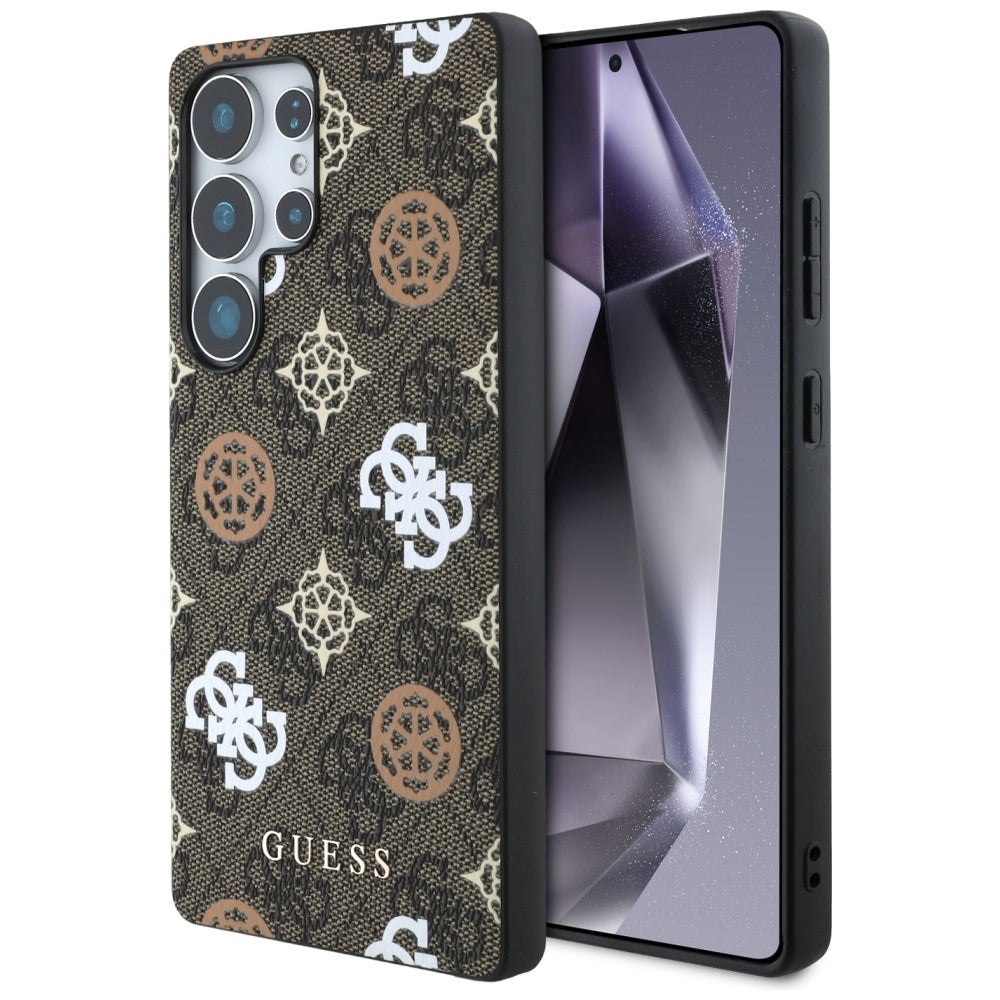 Suojakotelo Samsung Galaxy S25 Ultra S938, Guess, 4G Peony, Ruskea
