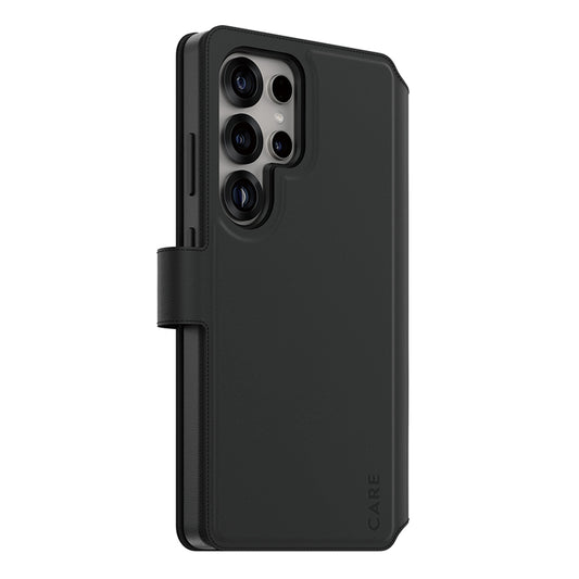 Suojakotelo Samsung Galaxy S25 Ultra S938:lle, PanzerGlass, Care Feature Tango Two-in-One, Musta