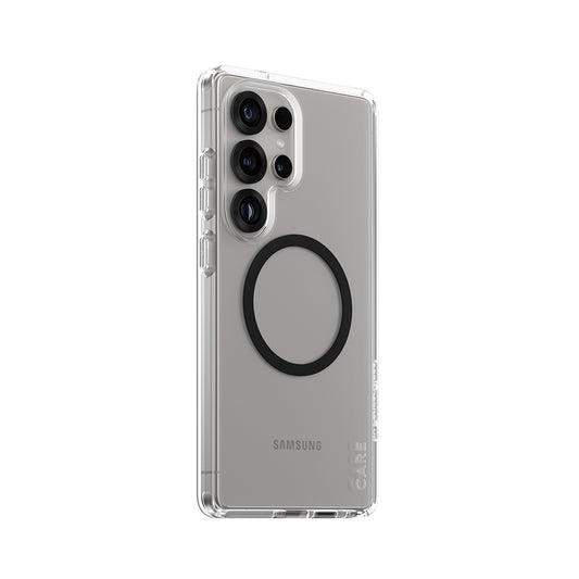 Kotelo Samsung Galaxy S25 Ultra S938:lle, PanzerGlass, Care Urban Combat, Musta Läpinäkyvä