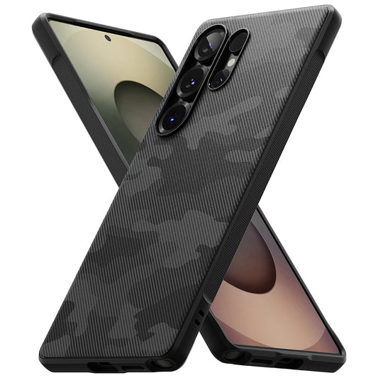 Kotelo Samsung Galaxy S25 Ultra S938:lle, Ringke, Onyx Design, Naamio