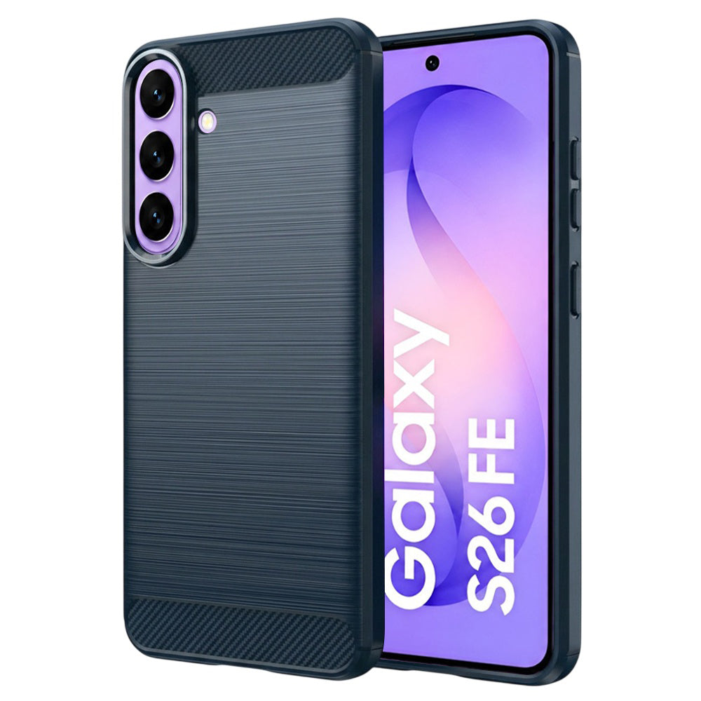 Kuori Samsung Galaxy S26 FE S741 / S25 FE:lle, Techsuit, Hiili, Sininen