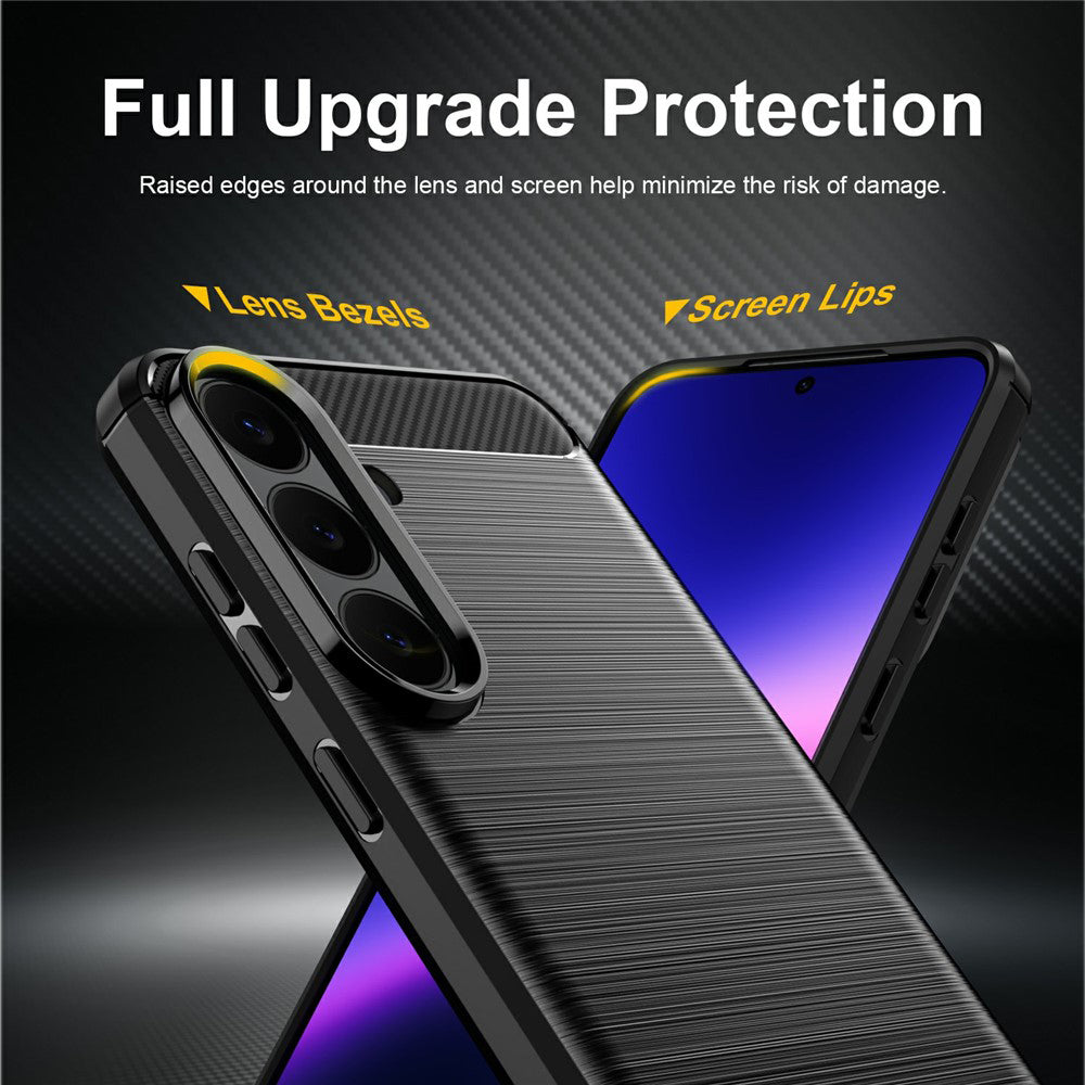 Kuori Samsung Galaxy S26 FE S741 / S25 FE:lle, Techsuit, Hiili, Sininen