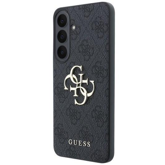 Kuori Samsung Galaxy S26 FE S741:lle, Guess, 4G Metallilogo, Musta