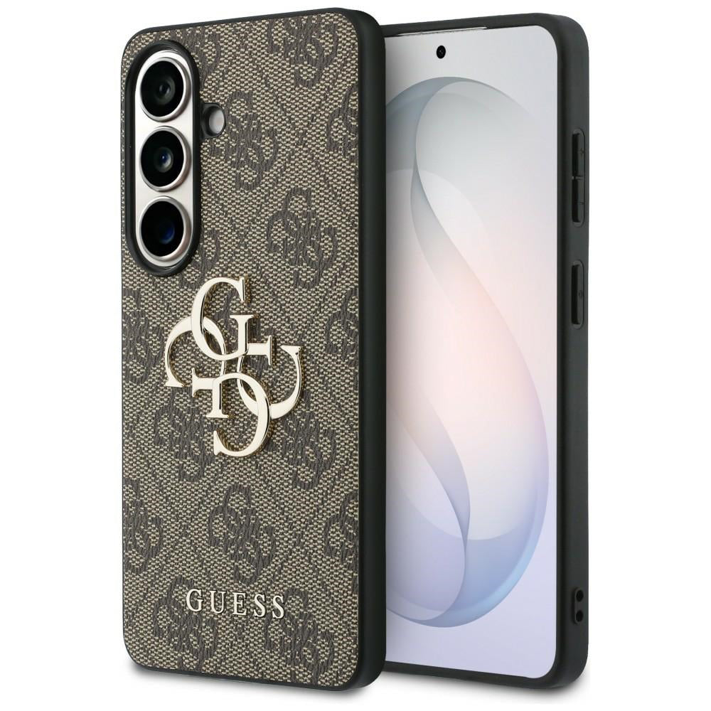 Kotelo Samsung Galaxy S26 S942:lle, Guess, 4G Big Logo, Ruskea