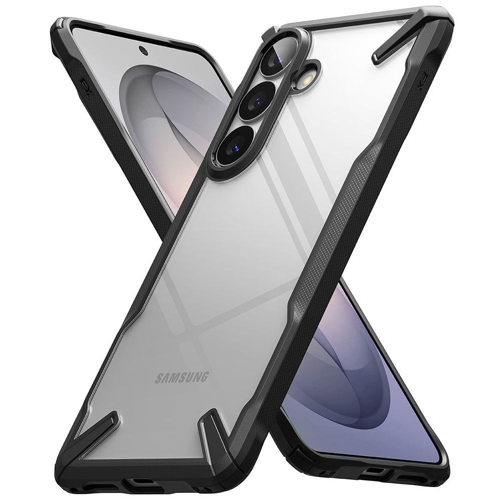 Kotelo Samsung Galaxy S26 Plus S947:lle, Ringke, Fusion X, Musta