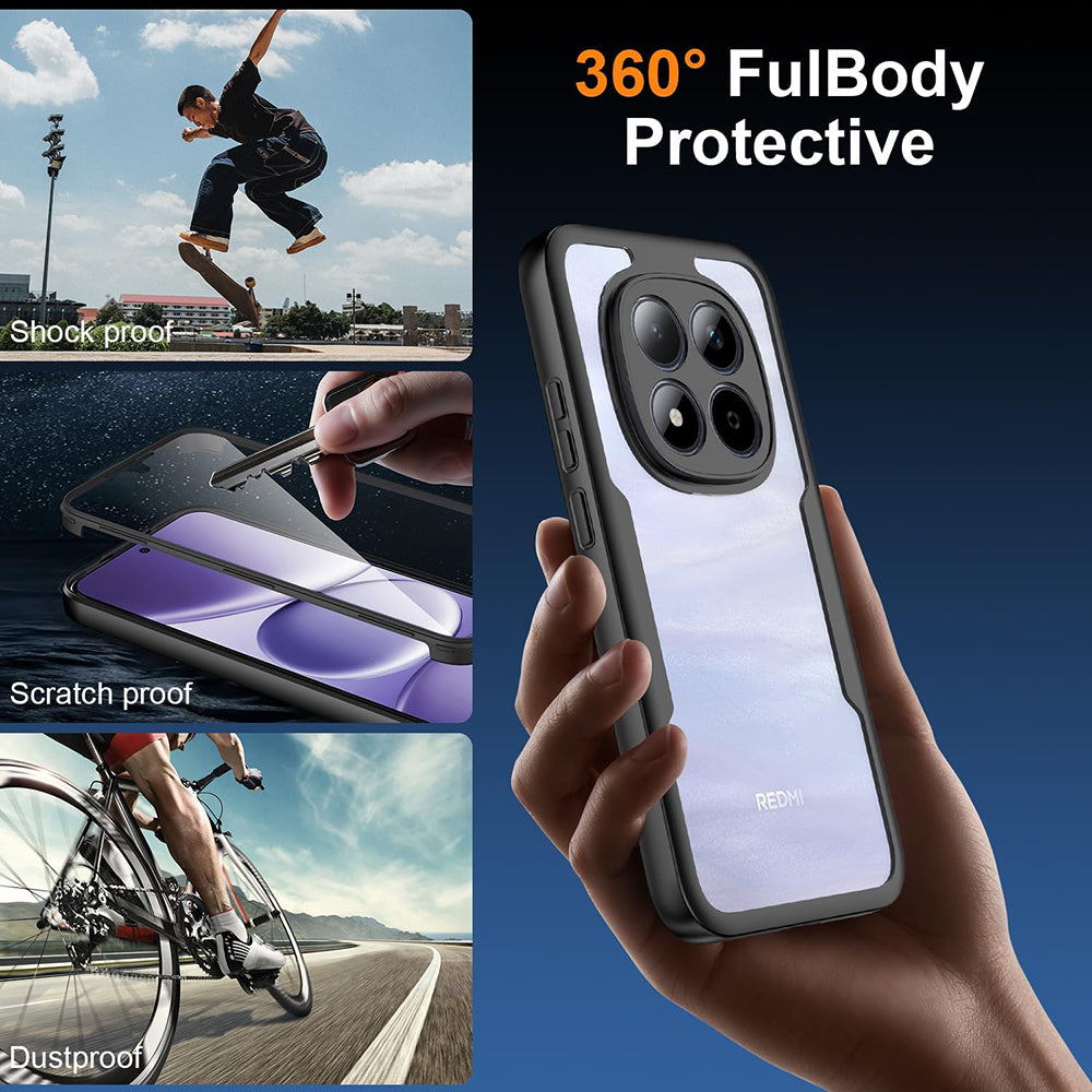 Suojakotelo Samsung Galaxy S26 Plus S947, Techsuit, ColorVerse 360, Musta