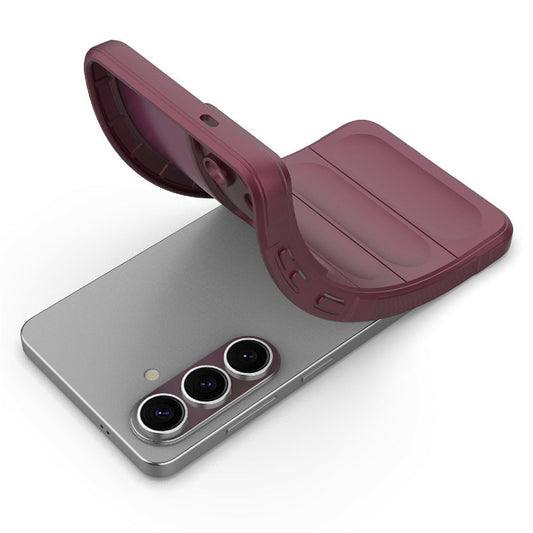 Kotelo Samsung Galaxy S26 Plus, Techsuit, Magic Shield, Kirsikanpunainen